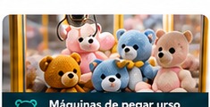 Máquinas de pegar urso